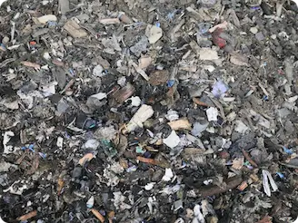産業廃棄物の再資源化の写真