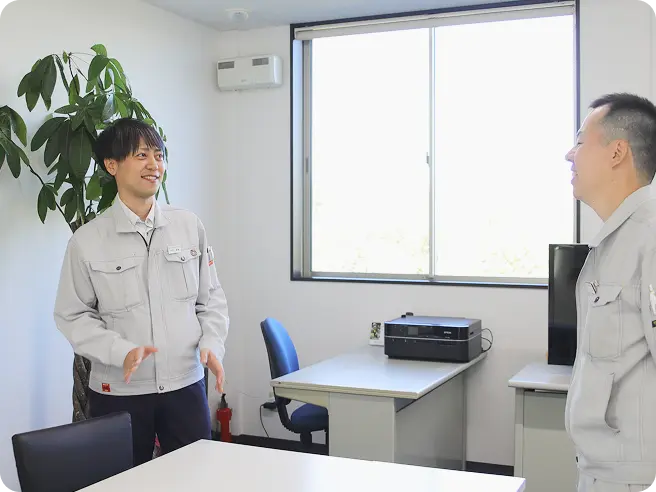 出社・ラジオ体操